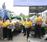 กำลังใจจากทั่วกรุง จัดรถ4คันมุ่งสู่ศูนย์ผู้อพยพ